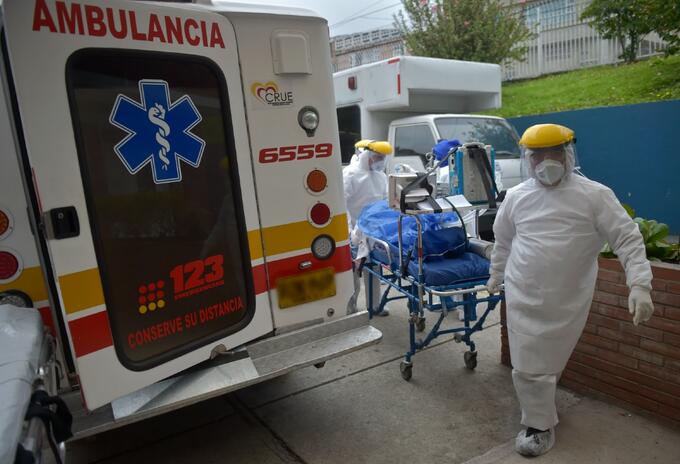  Colombia sobrepasa este jueves los 500 muertos diarios por Coronavirus