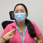 Profesional de Salud Alimentaria, Gloria Méndez.