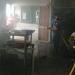Extinguieron conato de incendio en instalaciones de la ESPA