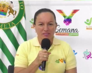 Secretaria de la Mujer y Familia del Meta, Patricia Baquero.
